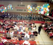 Tysk venskabsorkester i Kiesdorf, 50 års jubilæum