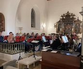 d. 8. - øveaften inden koncert, dagen efter