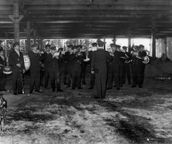1961 Rejsegilde på fabrikken