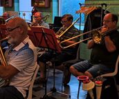 Sidste prøve inden Kirkekoncert i Halk kirke, d. 14/09