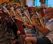 Sidste prøve inden Kirkekoncert i Halk kirke, d. 14/09