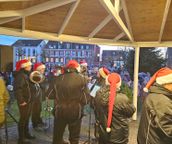 Vækning af Julemanden i Vamdrup d. 24. nov.